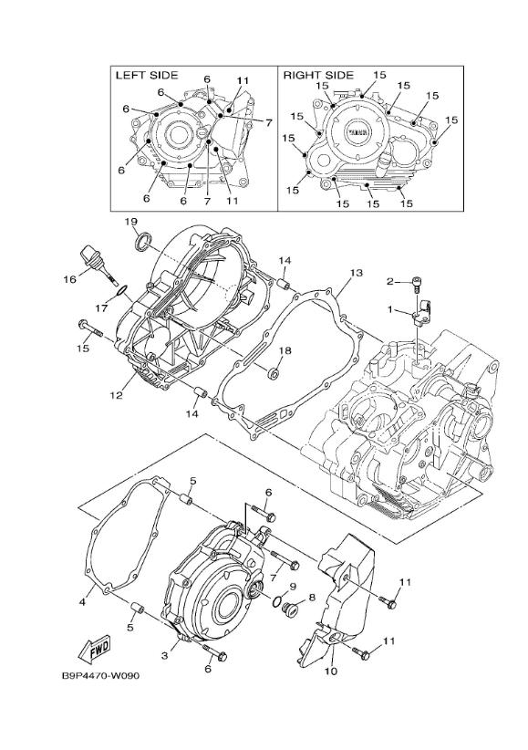 CRANKCASE COVER 1